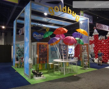 Goldbug – 20×20 Trade Show Booth Rental