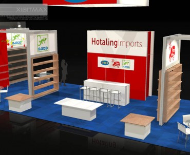 Hotaling Imports 20×50 Trade Show Exhibit Rental