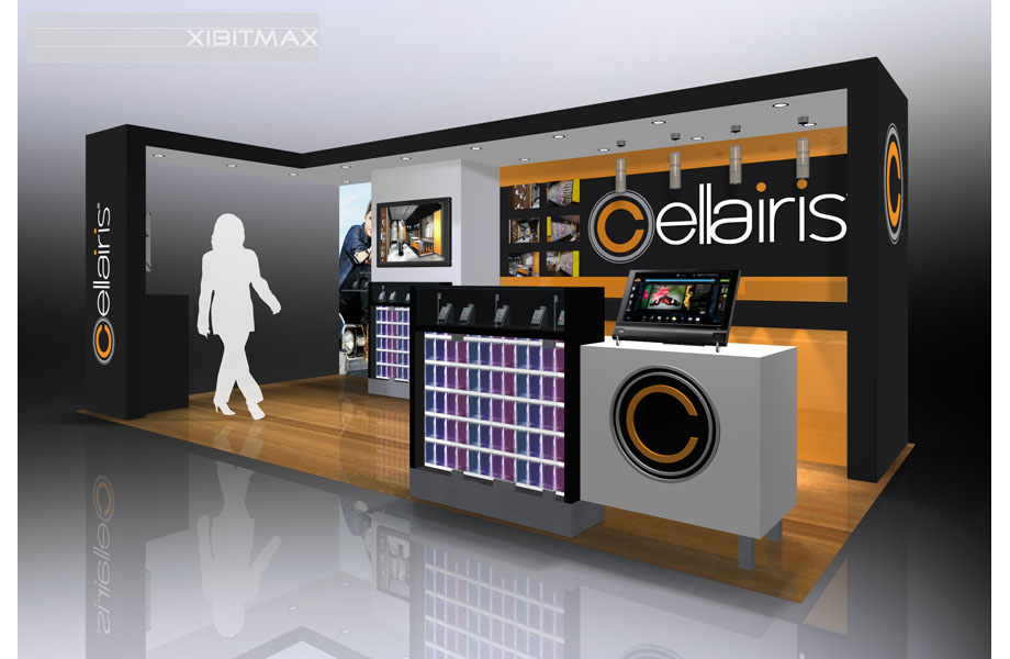 Cellairis 10×20 Custom Trade Show Booth