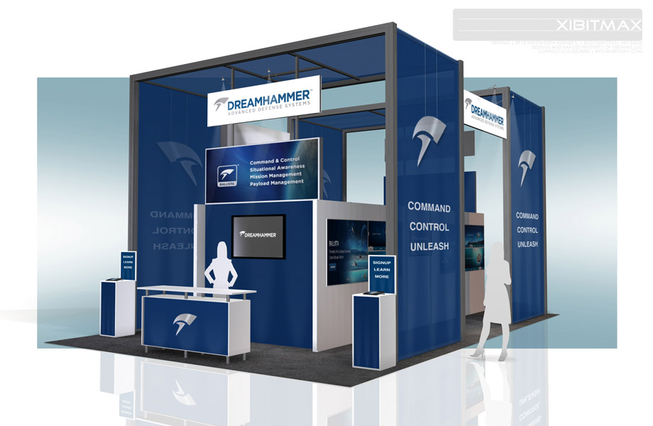 DreamHammer – 20×30 Trade Show Booth Rental