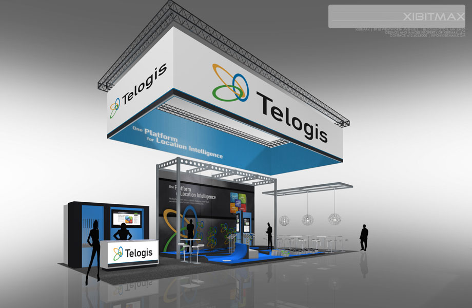 Telogis – 20×50 Custom Trade Show Display