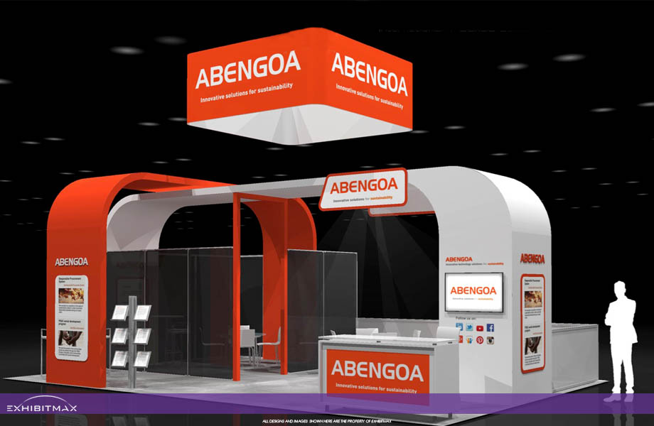 ABENGOA – 20×30 Custom Trade Show Booth