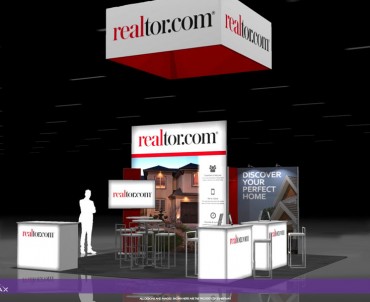 Realtor.com – 20×20 Trade Show Display Rental